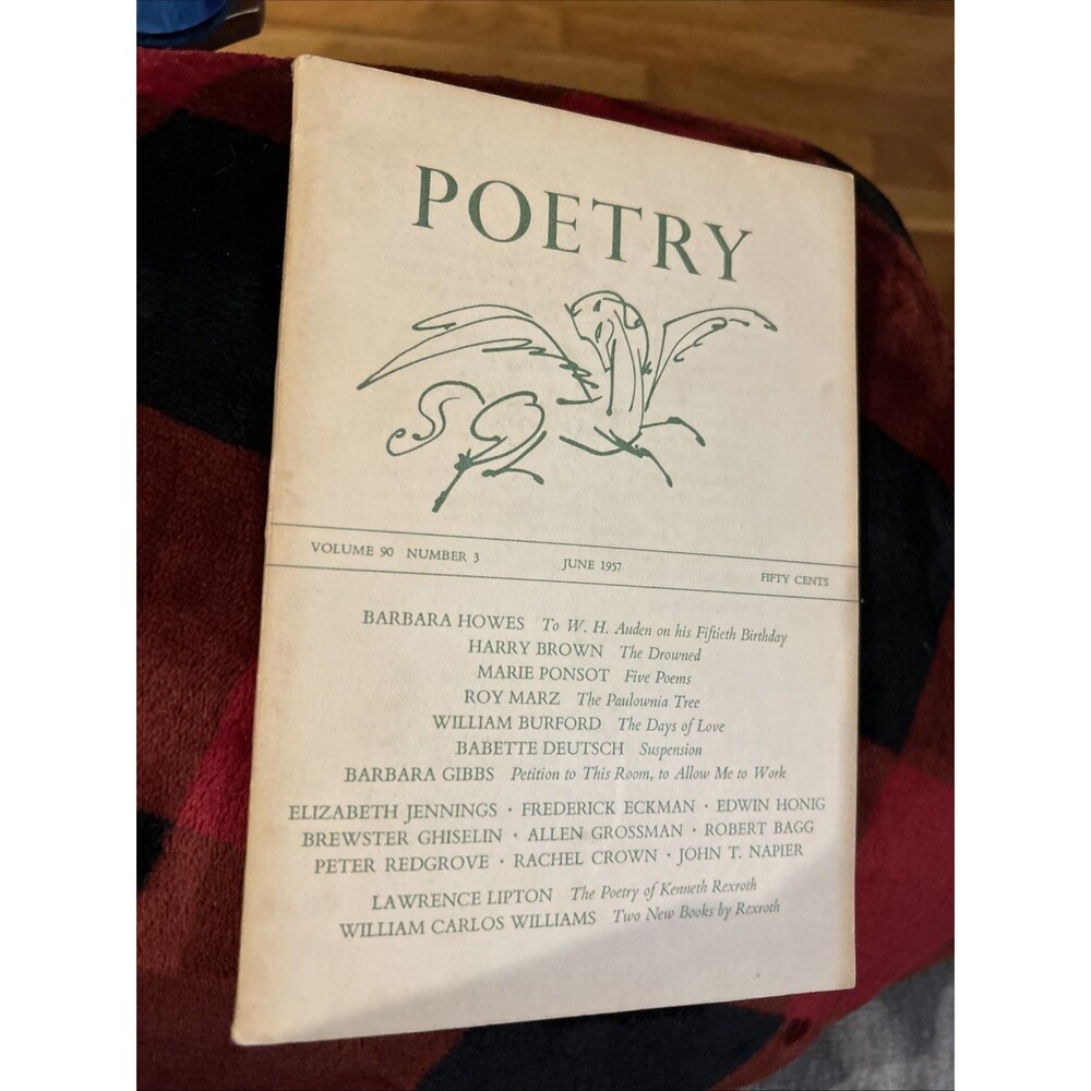 Barbara Howes, Harry Brown / Poetry Volume 90 Number 3 June 1957